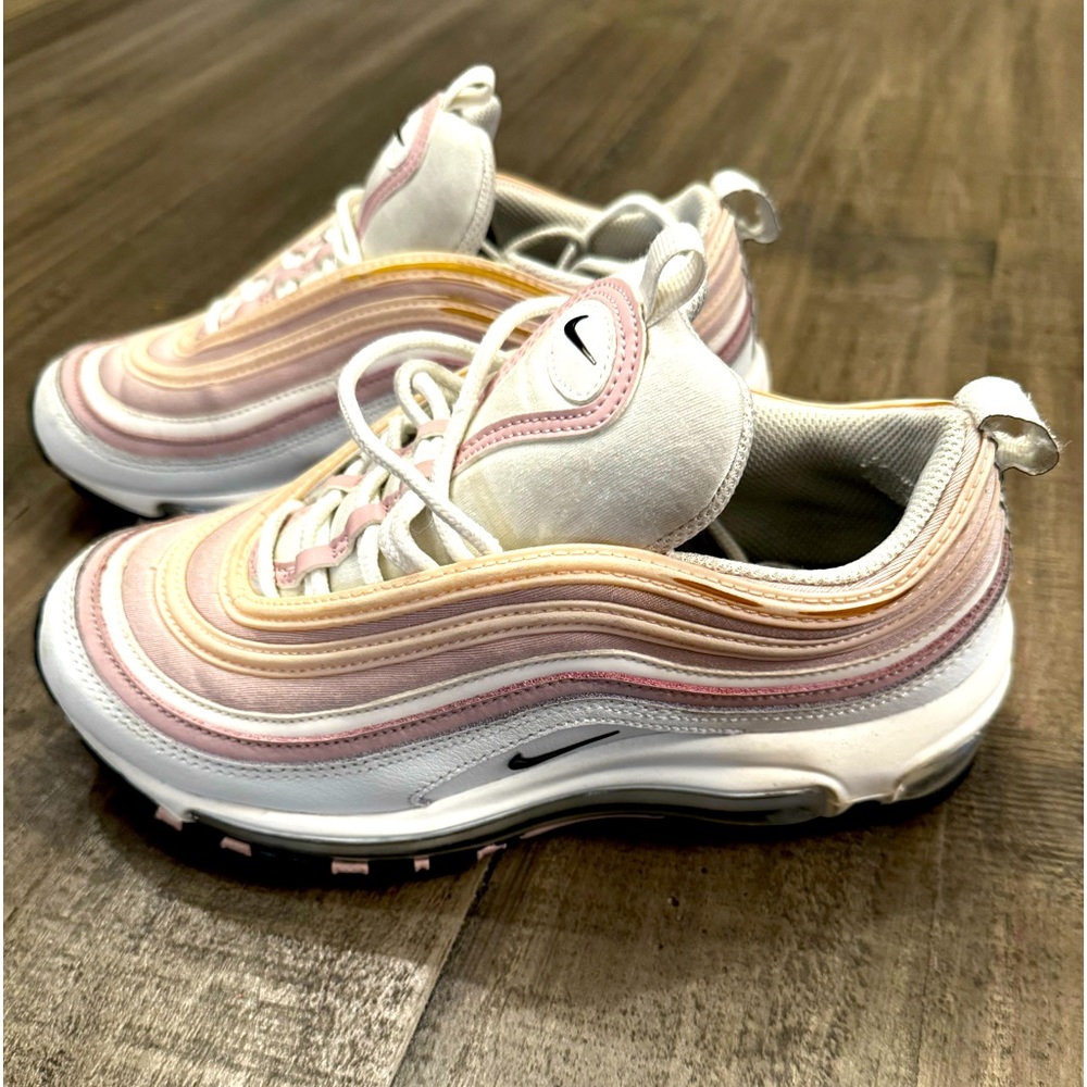 Nike Air Max 97 Women’s Size 6.5 White Pink Cream Summit DA9325-100